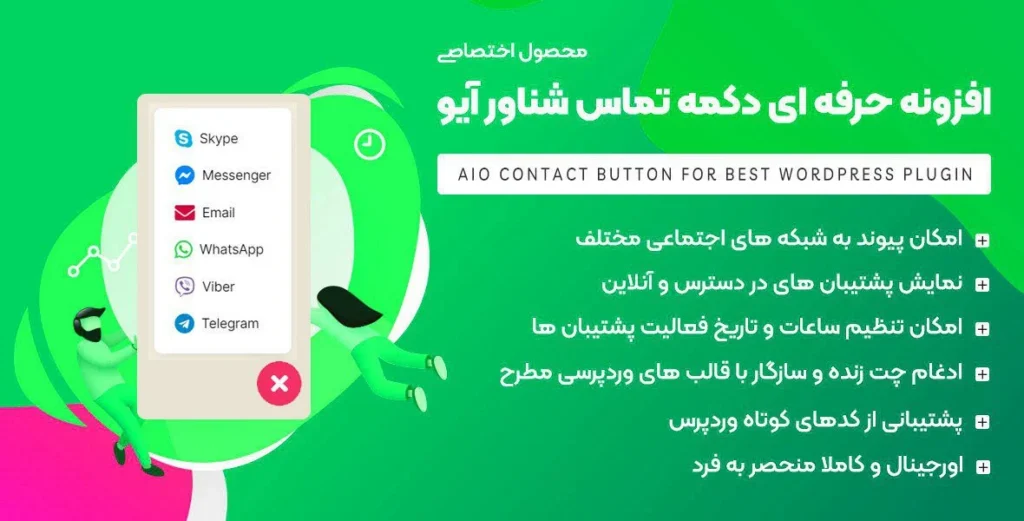 افزونه AIO Contact