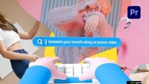 دانلود تیزر لوگوموشن سرچ کردن برای پریمیر