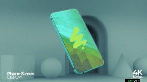 استوری موشن موکاپ متحرک صفحه گوشی موبایل برای افترافکت