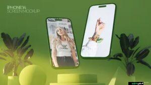 استوری موشن موکاپ آیفون ۱۴برای افترافکت